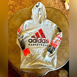 Adidas 14/16 awesome Basketball lightweight hoodie.  Never worn.